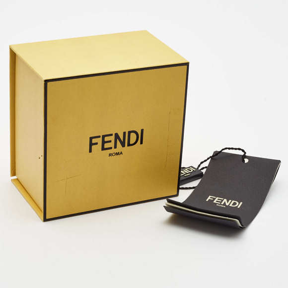 FENDI Baguette Resin Silver Tone Bracelet M - Picture 5 of 5